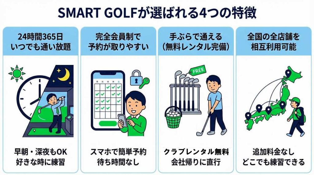 SMART GOLF完全ガイド｜料金・プラン・口コミ・よくある質問まとめ